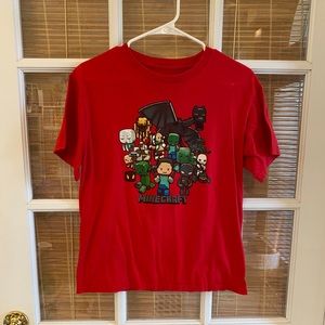 Boys Minecraft Chibi Short sleeve T-Shirt